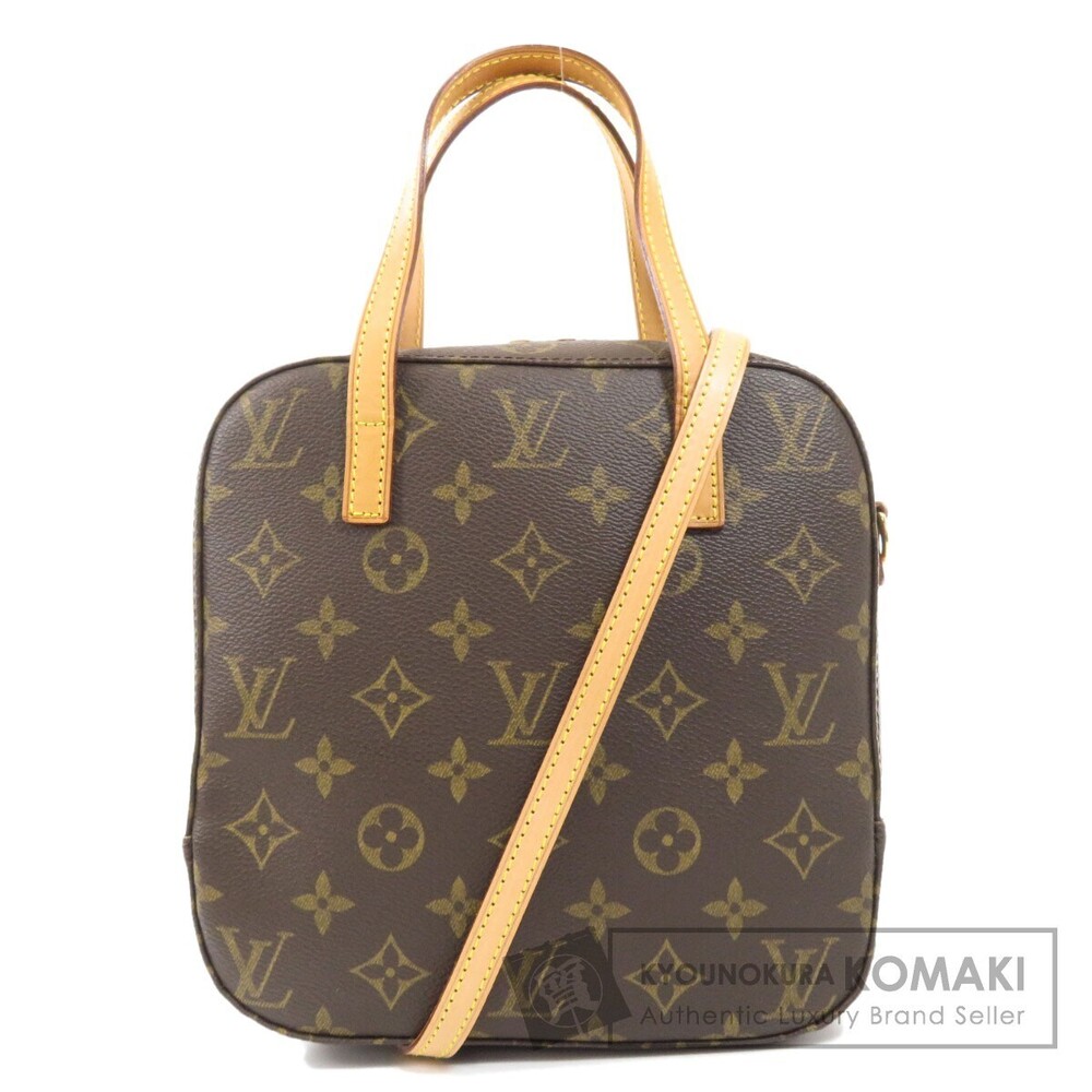 Louis Vuitton Spontini Monogram Handbag Canvas